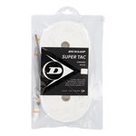 Overgrip Dunlop Dunlop Super Tac Confezione Da 30-Bianco