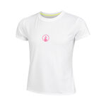 Abbigliamento Quiet Please Quiet Please Retriever Maglietta Ragazze - bianco, rosa