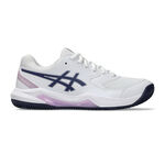 Scarpe da tennis ASICS ASICS Gel-Dedicate 8 Scarpa per terra rossa Donna - bianco, blu scuro