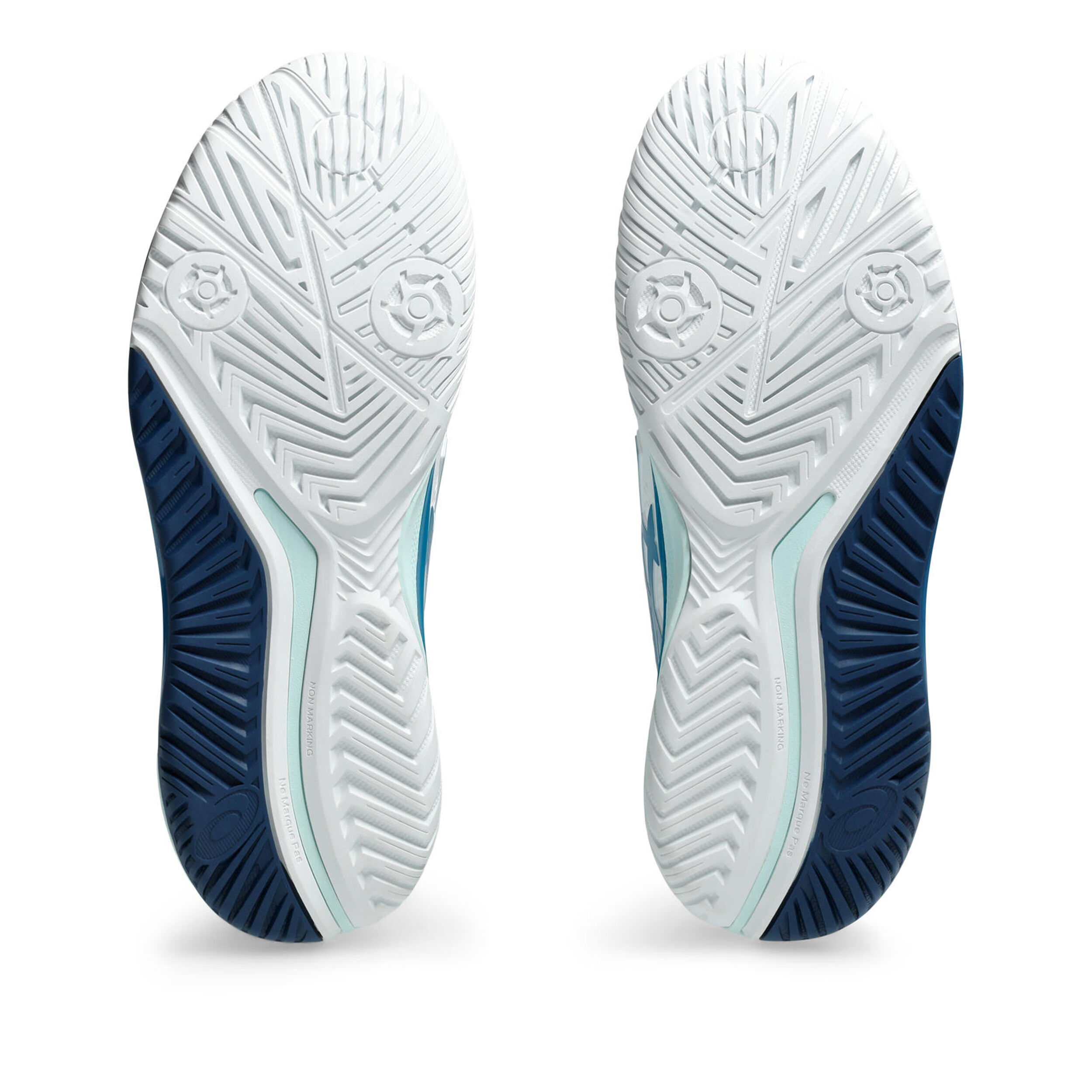 Buy ASICS Gel Resolution 9 Scarpa Per Tutte Le Superfici Donna Bianco Blu online Tennis Point IT