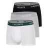 Boxershorts Courts 3er Pack Boxer Uomini-nero, bianco