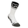 Runner'S One Mid Calze Da Corsa Donna-Bianco,Nero