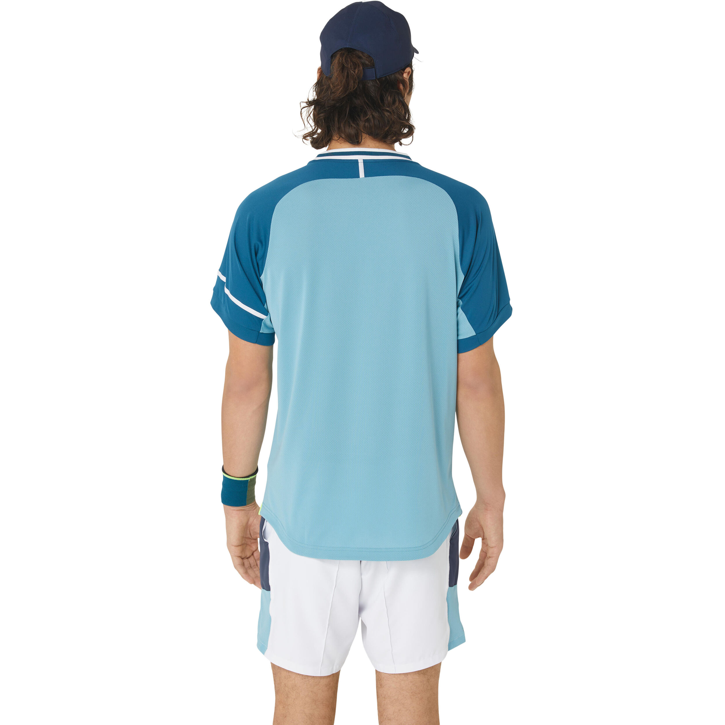 Magliette asics uomo blu online