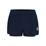 Abbigliamento BIDI BADU BIDI BADU Crew 2in1 Pantaloncini Donna-Blu Scuro