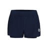 Crew 2in1 Pantaloncini Donna-Blu Scuro