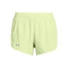 Fly By 3in Pantaloncini Da Corsa Donna-Verde