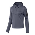 Abbigliamento adidas adidas Own The Run Winter Half-Zip Camicia Da Corsa Donna-Viola