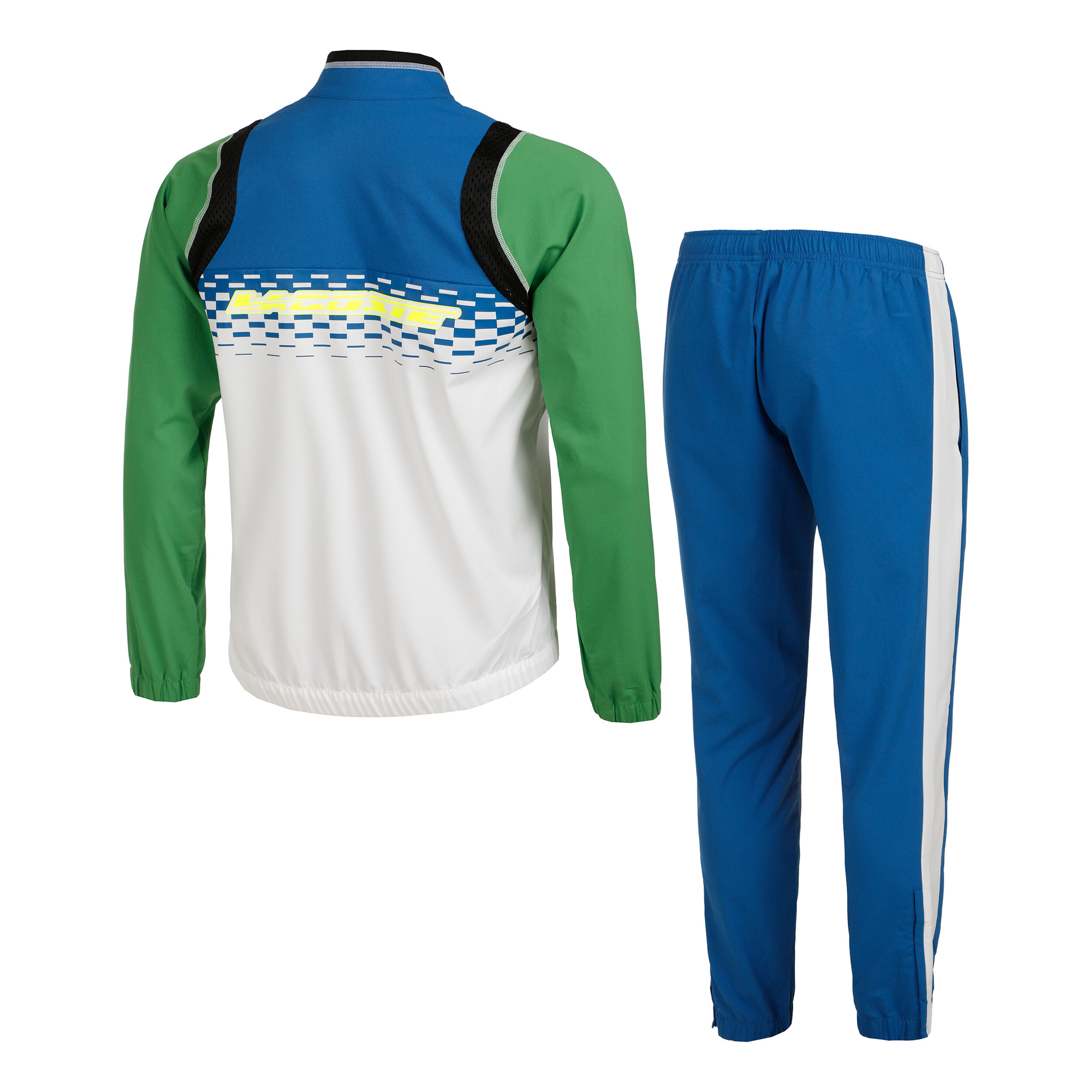 Tuta Da Allenamento Uomini Blu Bianco