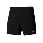 Abbigliamento Mizuno Mizuno Core 5.5 Short Pantaloncini Da Corsa Uomini-Nero