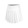Create Love Pleated Gonna Donna-Bianco,Color Petrolio