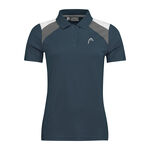 Abbigliamento HEAD HEAD Club 22 Polo Donna - blu scuro, 