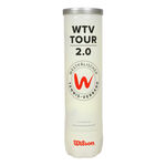 Palline da tennis Wilson Wilson WTV TOUR 2.0 Tubo da 4 