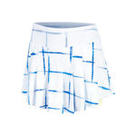 Abbigliamento Lucky in Love Lucky in Love Shibori Plaid 13.5in Gonna Donna-Bianco,Blu