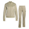 Essentials 3Stripes Dayready Tracksuit Tuta da allenamento - beige