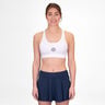 Crew Medium Support Reggiseni Sportivi Donna-Bianco