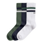 Abbigliamento Björn Borg Double Stripe Ankle Crew Sock