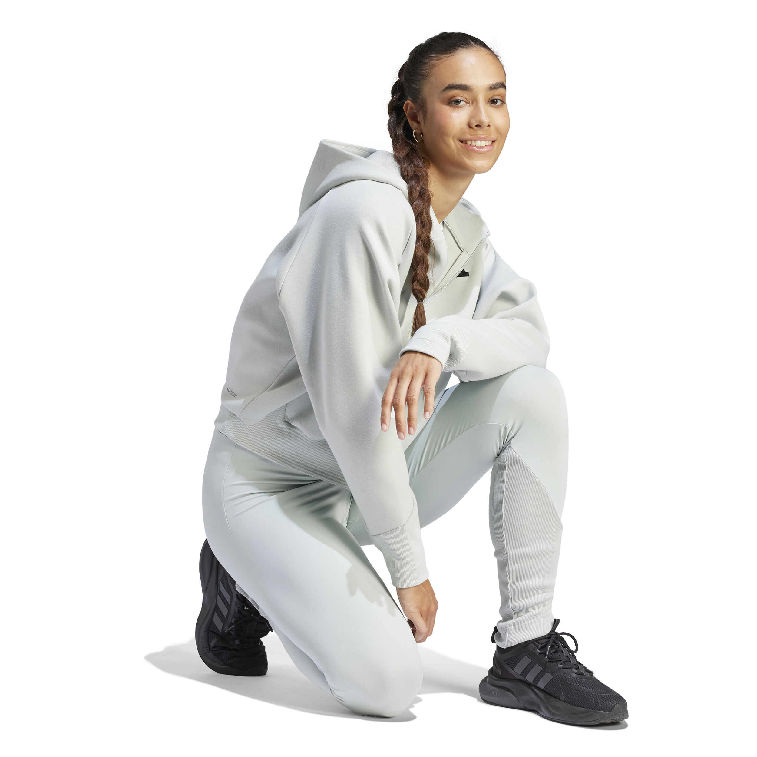 Felpa adidas donna argento hotsell