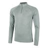 Velocity Cloudspun 1/4 Zip Camicia da corsa Uomini - verde, 