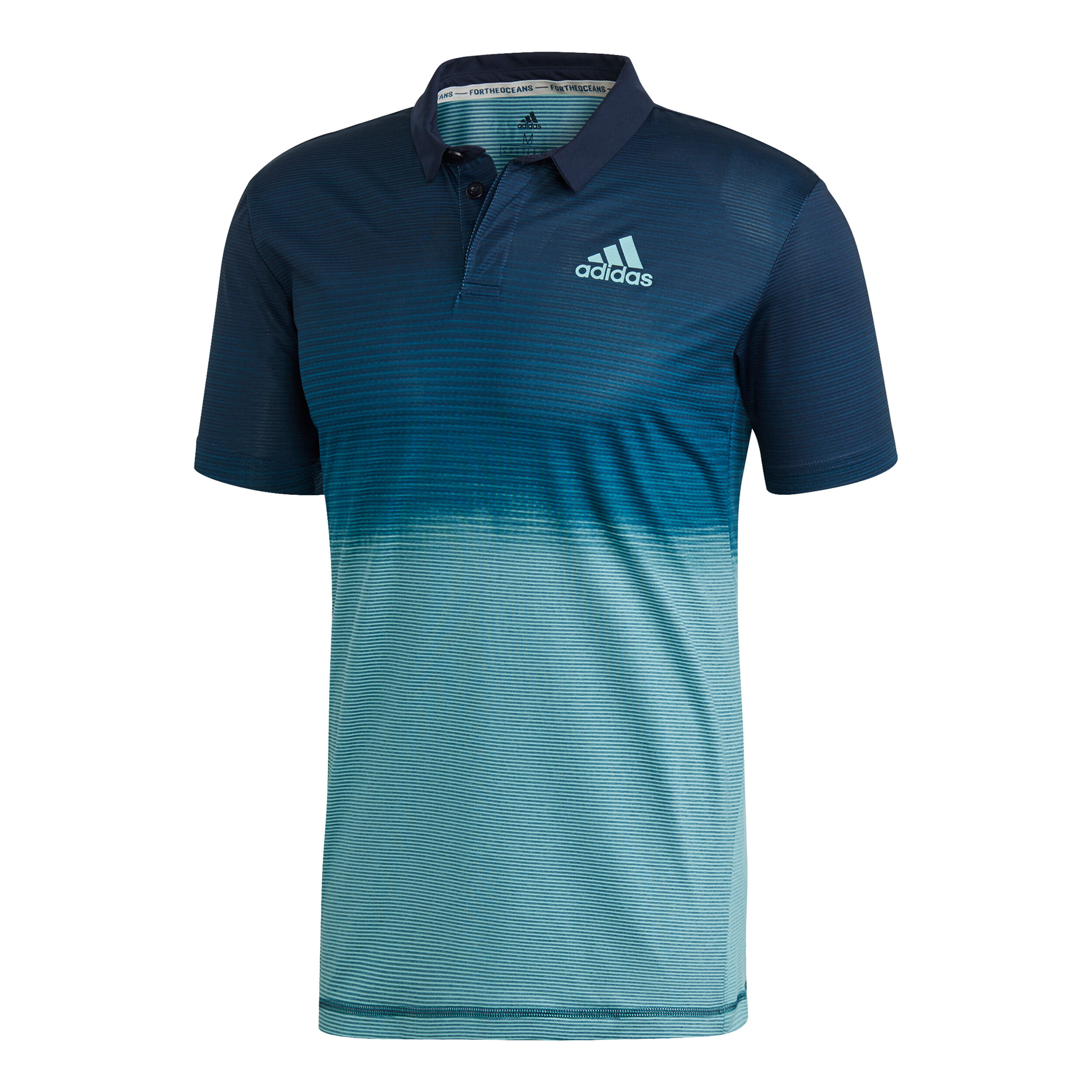 Parley Polo Uomini Blu Scuro Mint