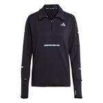 Abbigliamento adidas adidas adi365 Warm Half-Zip Camicia da corsa Donna - nero, 