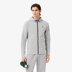 Abbigliamento Lacoste Lacoste Full Zip Felpa Uomini - grigio, 