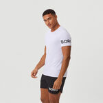 Abbigliamento Björn Borg Björn Borg Borg Maglietta Uomini-Bianco