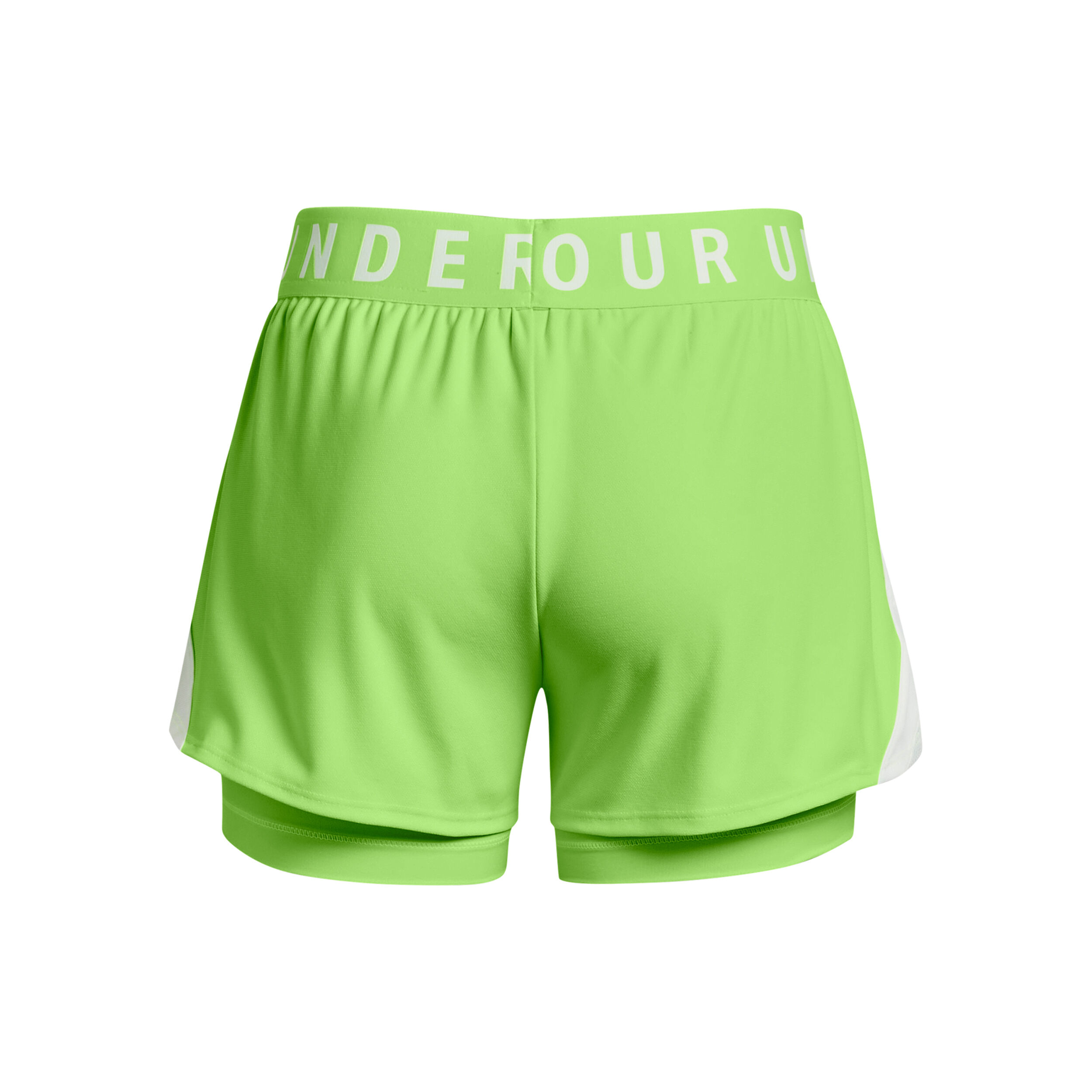 Buy Under Armour Play Up 2in1 Pantaloncini Donna Verde Bianco