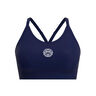 Crew Low Support Strappy Reggiseni Sportivi Donna-Blu Scuro