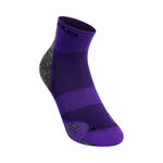 Abbigliamento Odlo Odlo Ceramicool Run Quarter Calze da corsa Unisex - viola, 