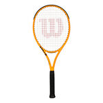 Racchette da tennis Wilson Wilson Burn 100 V5 Bright Neon Orange Racchette Da Torneo