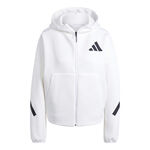 Abbigliamento adidas adidas Z.N.E. Felpa Donna-Bianco