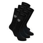 Abbigliamento Da Tennis BIDI BADU Don Carlito XXL Crew Move Socks 6 Pack - black