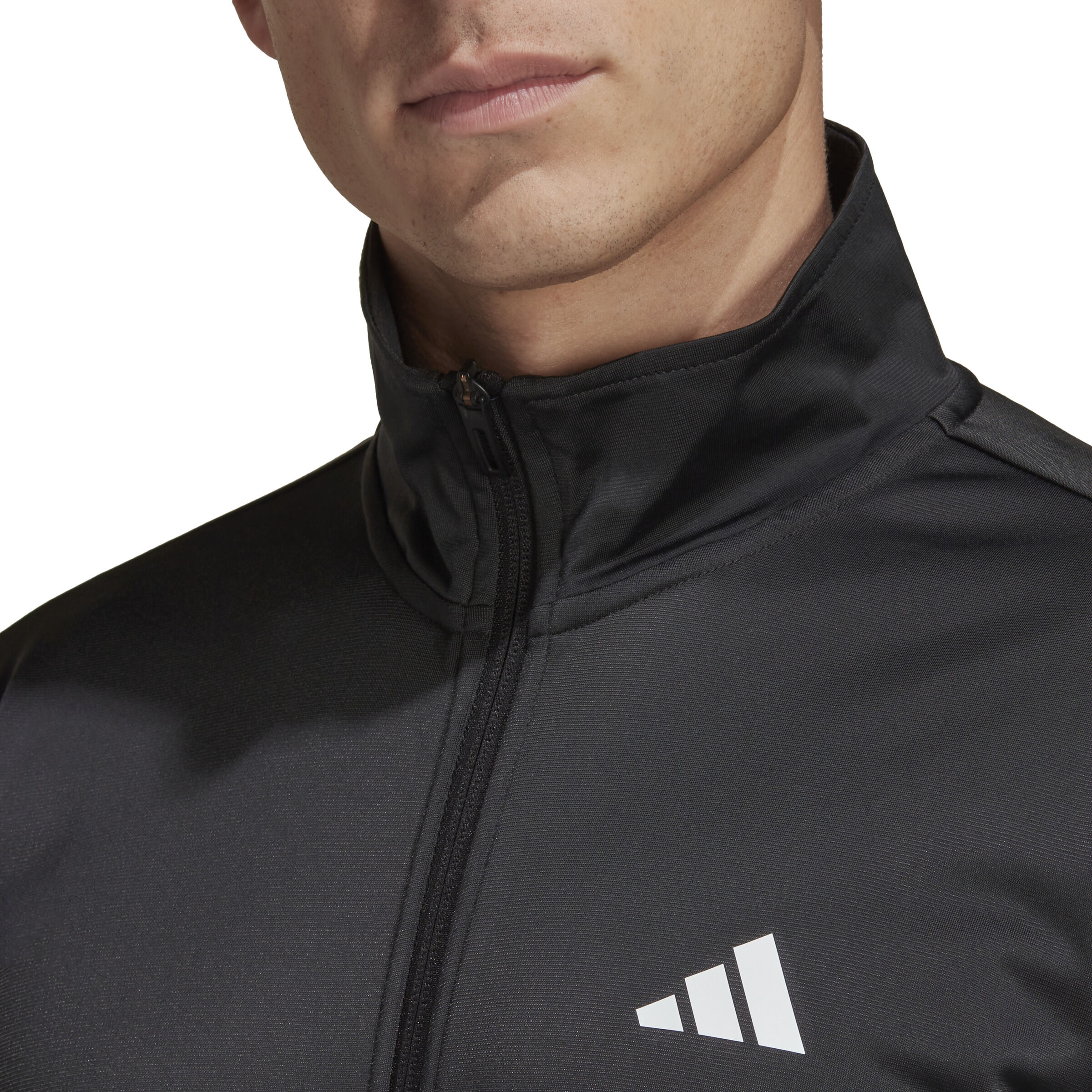 Buy adidas 3 Stripes Knit Giacca Da Allenamento Uomini Nero