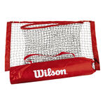 Equipaggiamento allenatore Wilson Wilson EZ 20' Rete Da Tennis Ricambio-Nero,Rosso