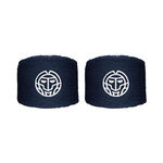 Abbigliamento da tennis BIDI BADU BIDI BADU Kurz Polsino Anti Sudore-Blu Scuro