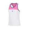 Racerback Canottiera Ragazze - rosa, bianco