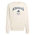 Abbigliamento da tennis adidas adidas Heritage Graphic Tee Felpa - bianco, blu scuro