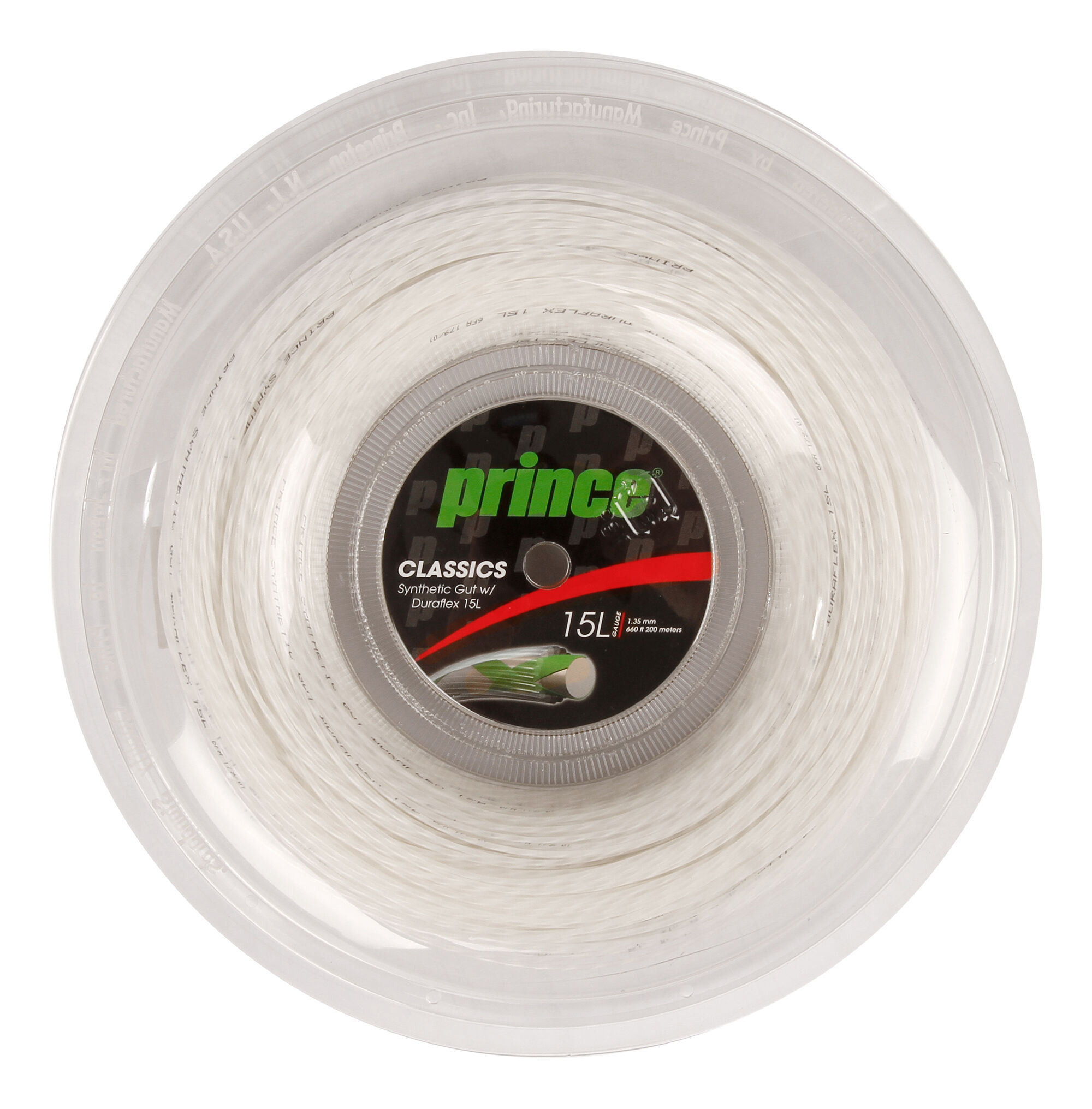 Prince Synthetic Gut Duraflex Rotolo Di Corde 200m - Bianco compra online | Tennis-Point