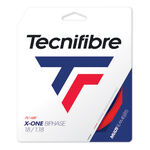 Tecnifibre Tecnifibre X-One Biphase 12m Set Di Corde-Rosso