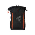 Borse Da Tennis adidas Backpack Multigame Black/Orange 3.4