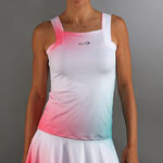 Abbigliamento Endless Endless Breeze Canottiera Donna-Rosa Neon,Bianco