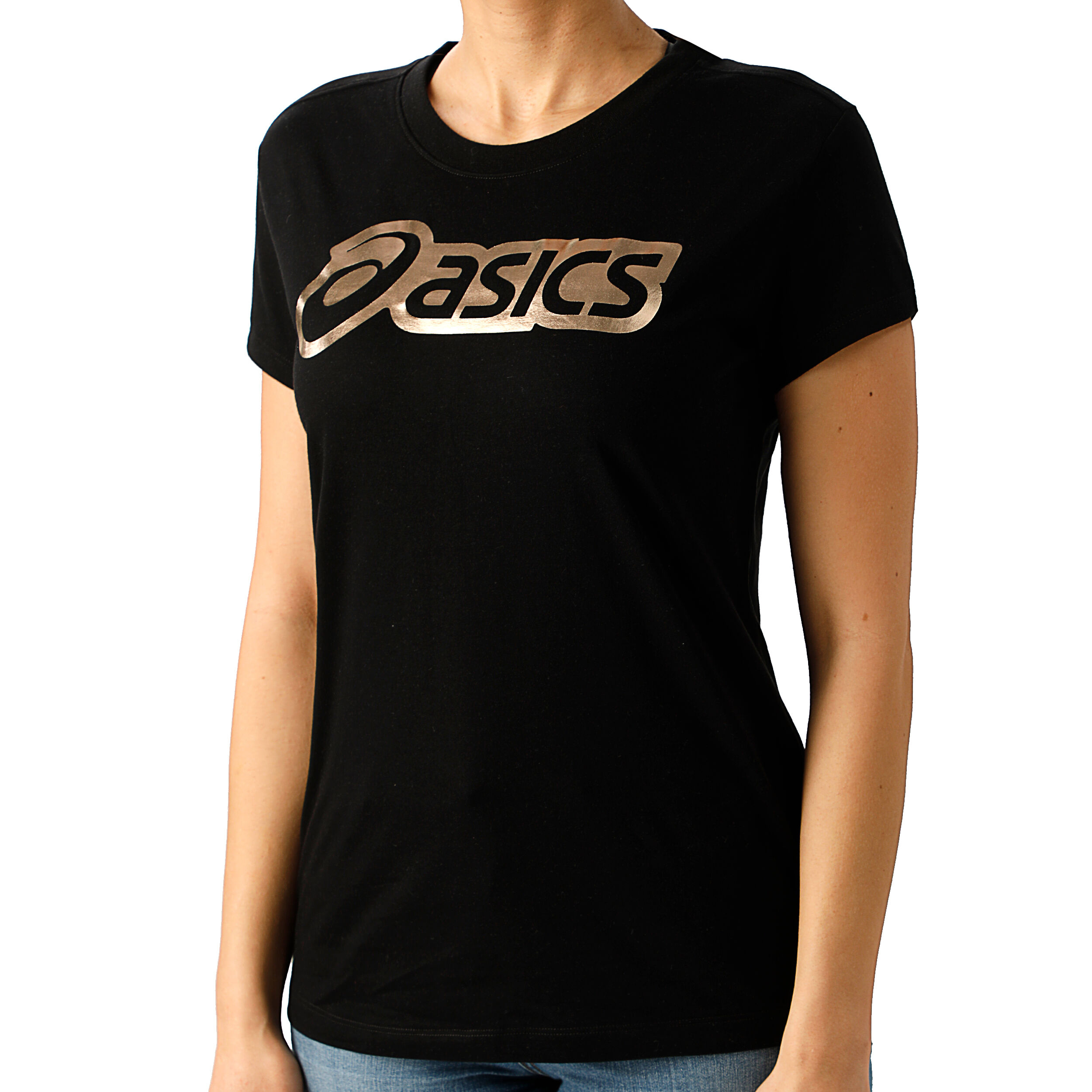 Magliette asics donna oro best sale