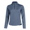 Therma-FIT One Half-Zip Camicia da corsa Donna - blu, bianco