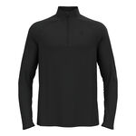 Abbigliamento Odlo Odlo Essential 1/2 Zip Camicia da corsa Uomini-nero