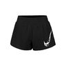 Dri-Fit One Swoosh Pantaloncini Da Corsa Donna-Nero
