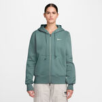 Abbigliamento Nike Nike Phoenix Fleece Full-Zip Felpa Donna-Salvia