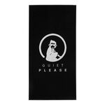 Asciugamani Quiet Please Quiet Please Quiet Please Badehandtuch 70x140cm