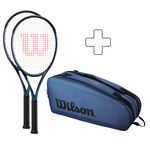 Confezione Di Racchette Wilson Ultra 100UL V4.0 plus Schlägertasche