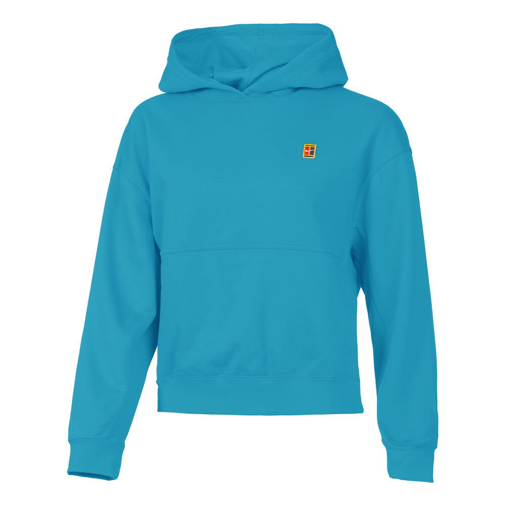 Image of Dri-Fit Court Heritage Felpa Con Cappuccio Donna