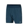 Court Dri-Fit Advantage 6in Pantaloncini Uomini-Blu Scuro,Bianco
